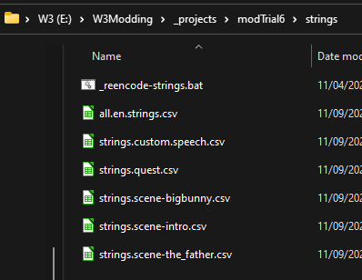 Example of a radish project's ./strings directory.
