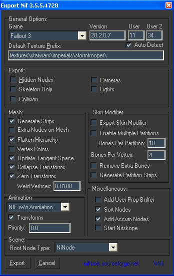 3ds Max exporting assets Nexus Mods Wiki