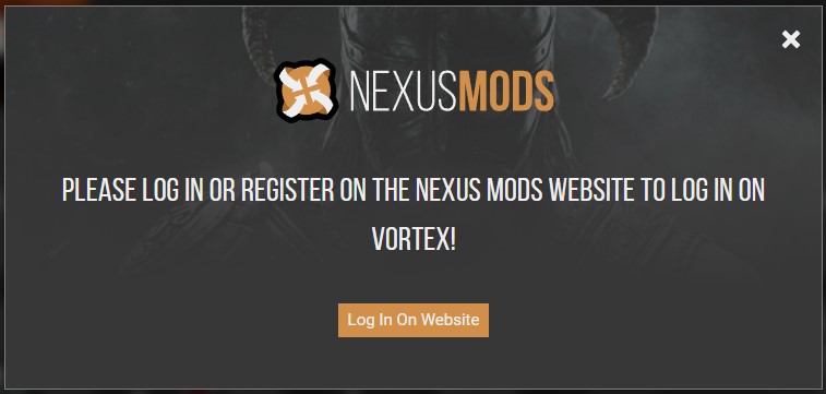 Logging in via Vortex - Nexus Mods Wiki