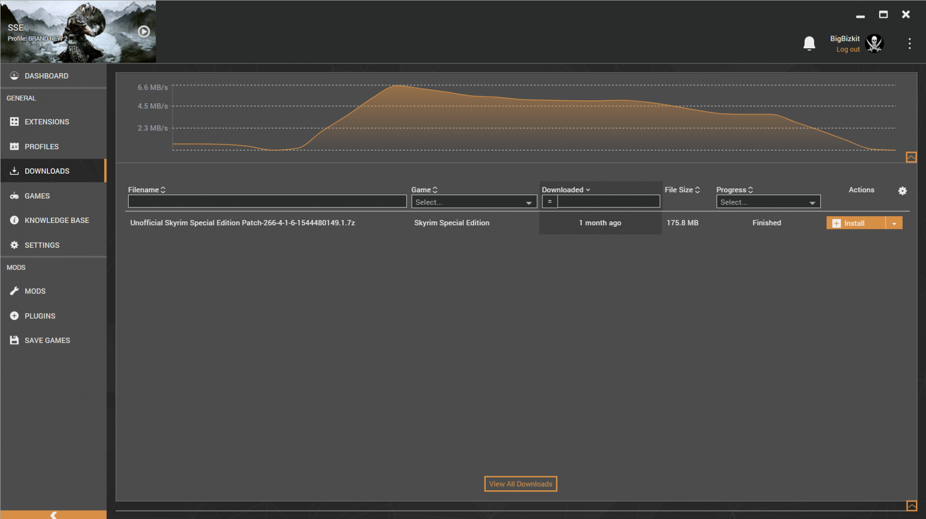 Vortex mod manager skyrim